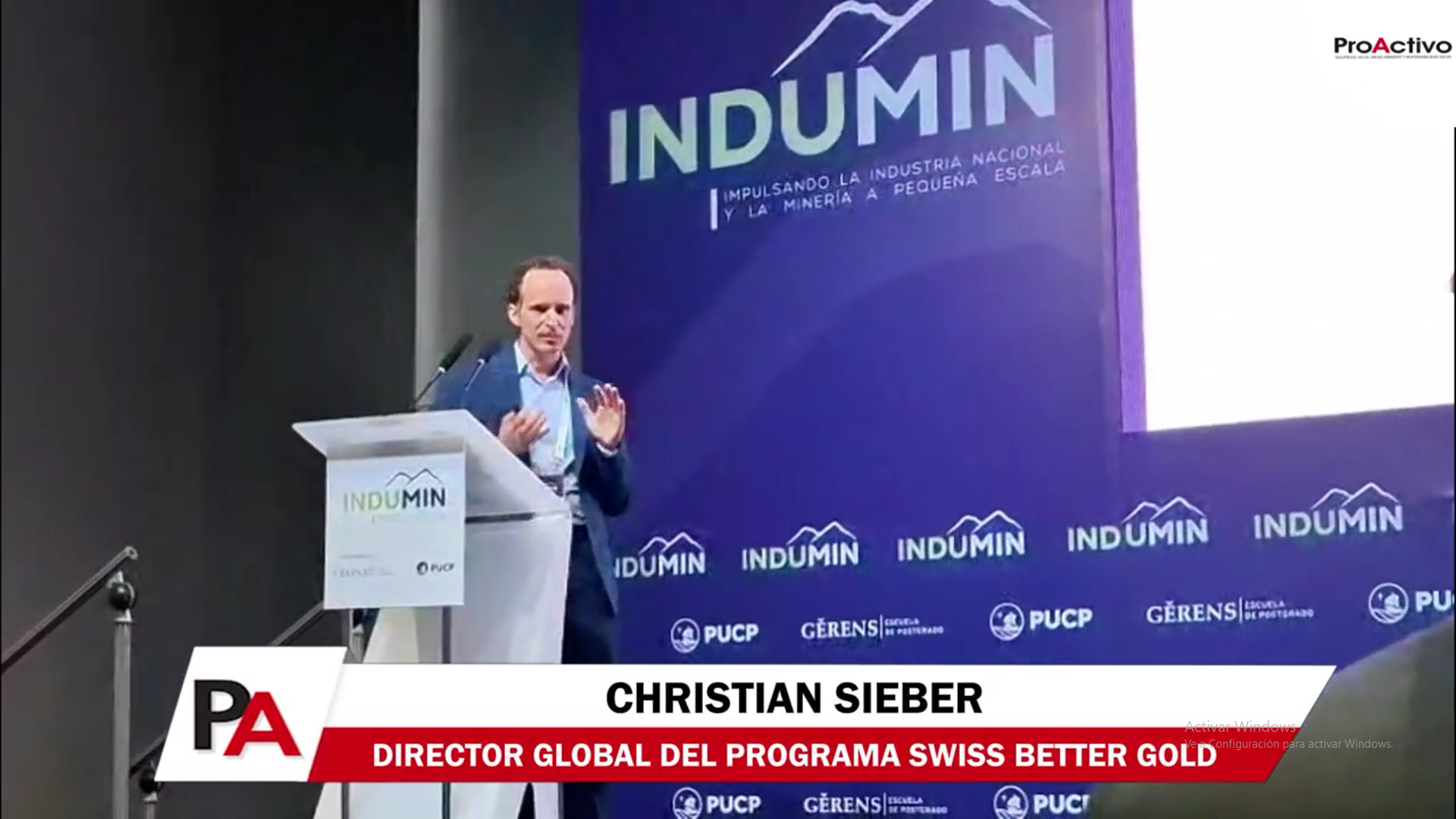 Christian Sieber en Indumin